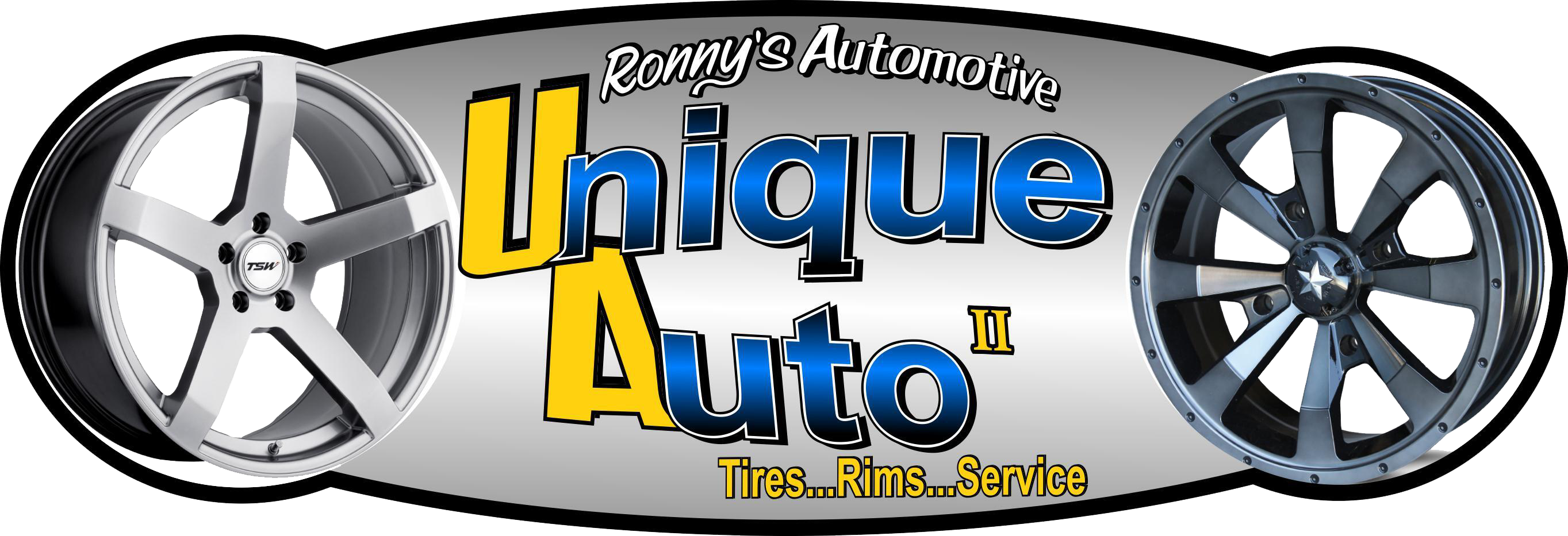 Ronny's Unique Auto II has BrandName Tires & Services